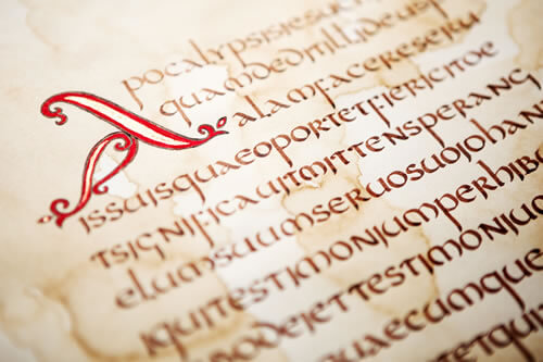 First Form Latin